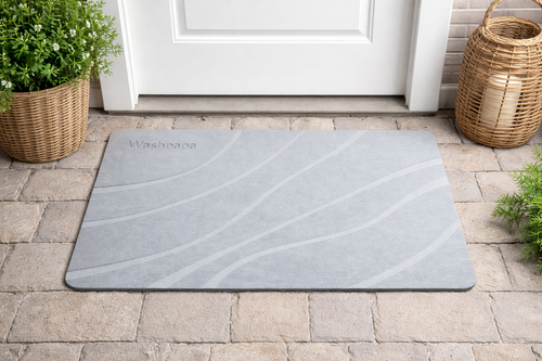 Stone Bath Mat - Non-Slip Super Absorbent Diatomaceous Earth Stone Mat